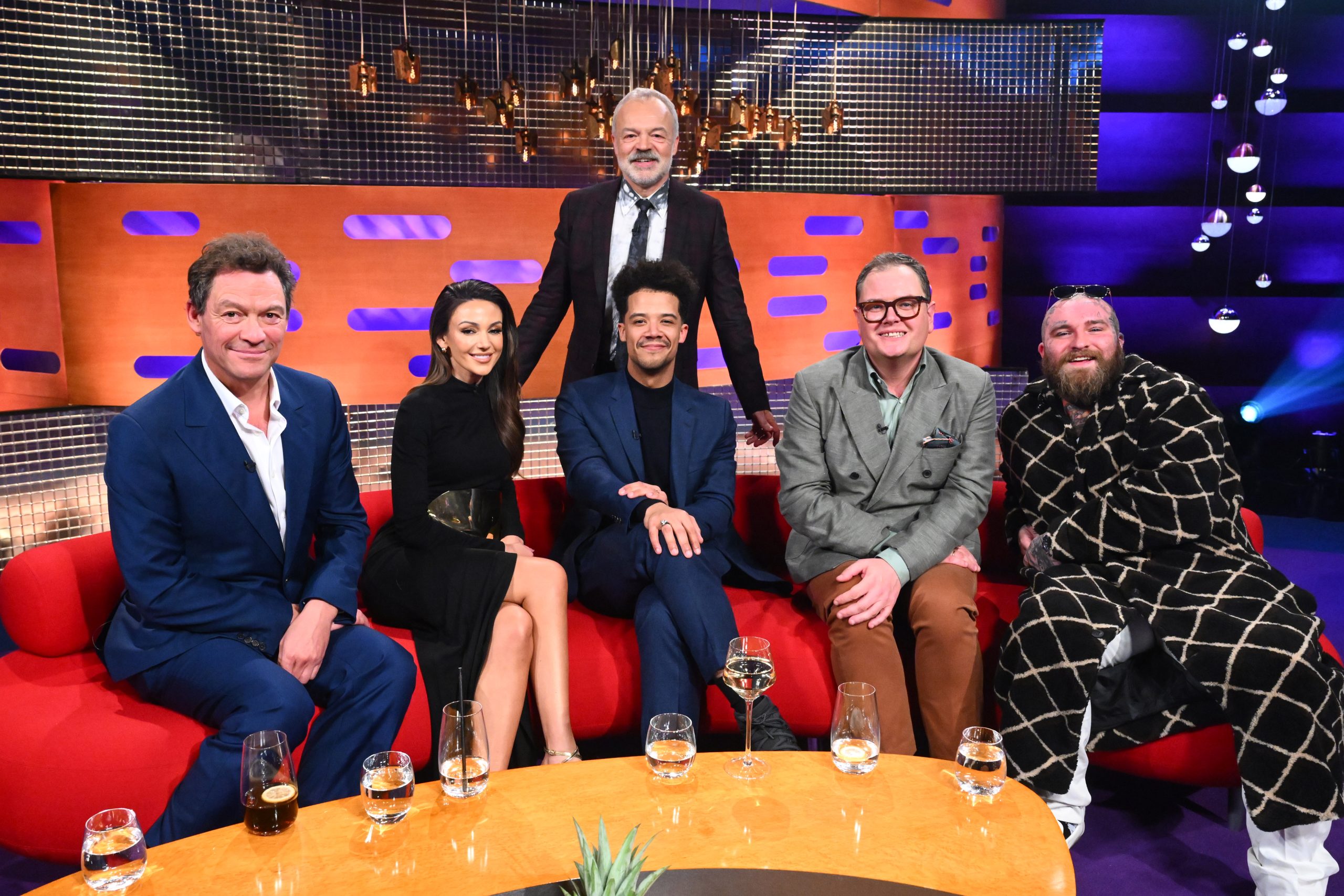 Graham Norton meets Dominic West, Michelle Keegan, Jacob Anderson, Alan Carr and Teddy Swims