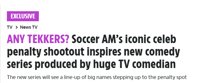The Sun Cheers On SO’s Upcoming Football Comedy Miniseries for YouTube, Twice!