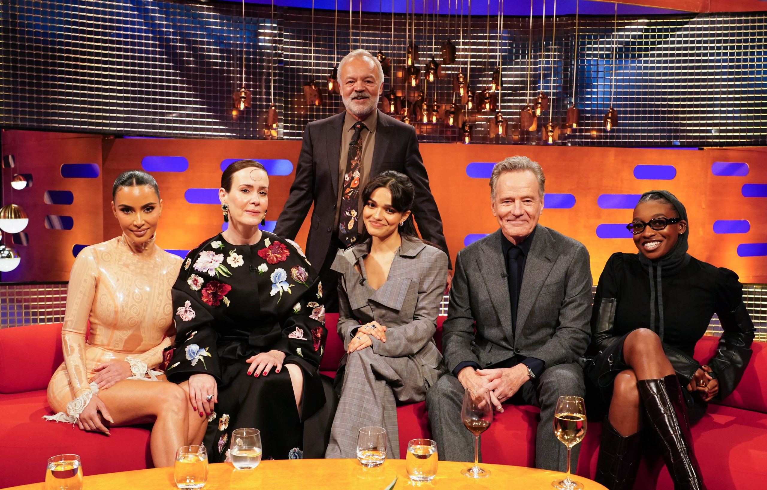 Graham Norton Meets Kim Kardashian, Sarah Paulson, Rachel Zegler, Bryan Cranston and Little Simz