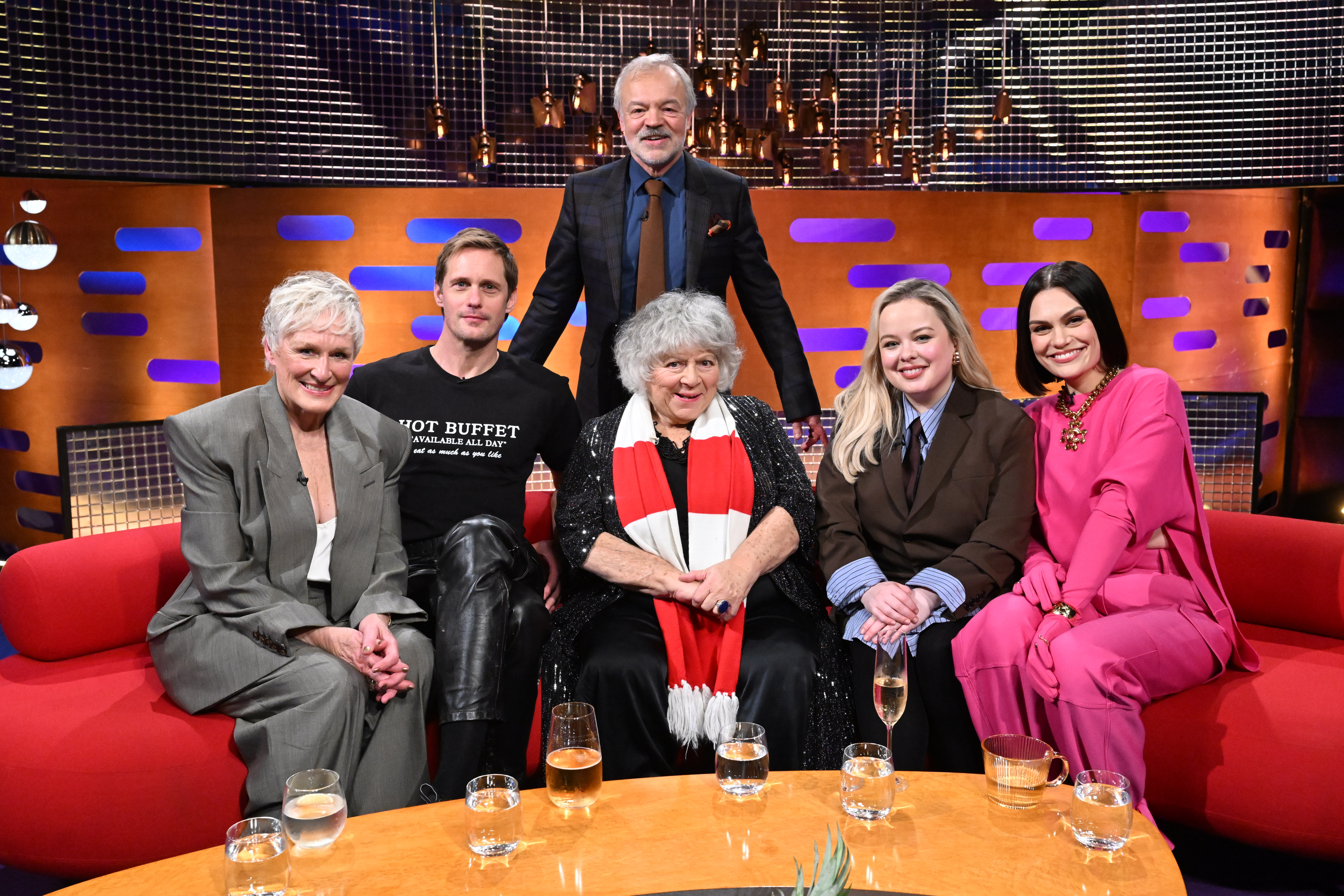 Graham Norton Meets Glenn Close, Alexander Skarsgård, Miriam Margolyes, Nicola Coughlan and Jessie J
